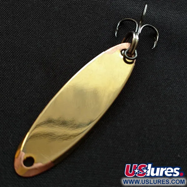 Vintage  Acme Kastmaster, 1/4oz Gold fishing spoon #18069