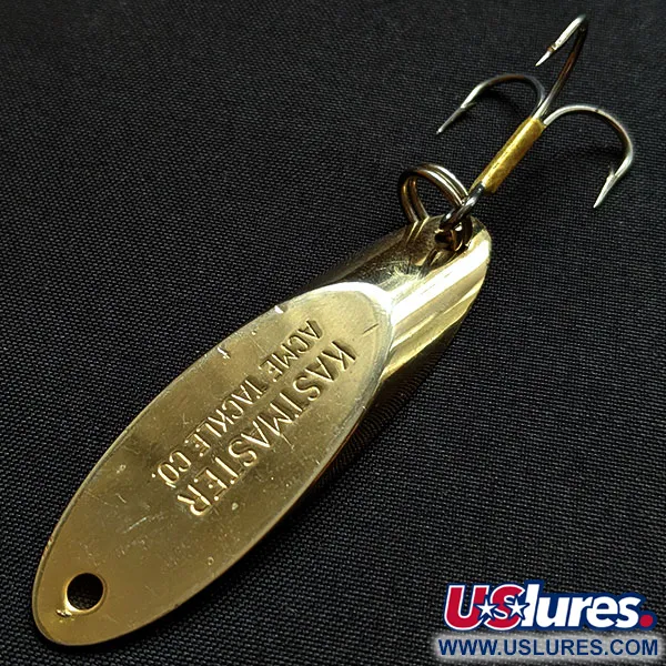 Vintage  Acme Kastmaster, 1/2oz Gold fishing spoon #18099