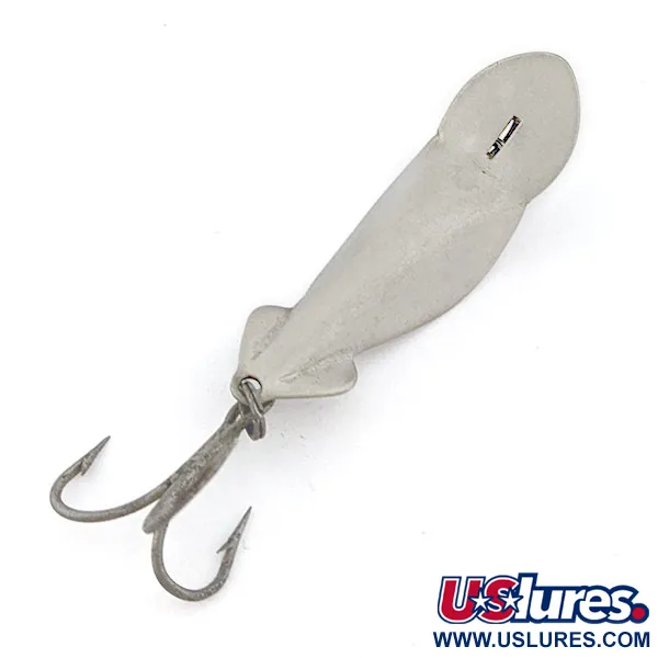 Vintage   Buck Perry Spoonplug, 3/16oz silver fishing spoon #18100