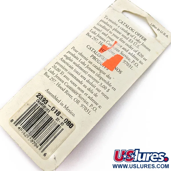   Luhr Jensen Hot Tail, 1/8oz chartreuse spinning lure #18117