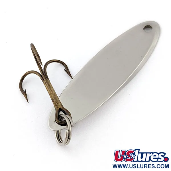 Vintage  Acme Kastmaster, 1/4oz nickel fishing spoon #18138