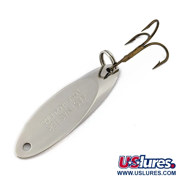 Vintage  Acme Kastmaster, 1/4oz nickel fishing spoon #18138