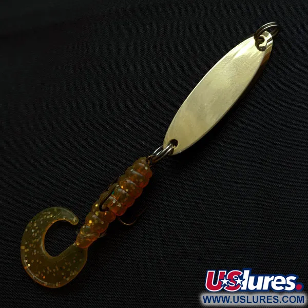 Vintage  Acme Kastmaster, 3/8oz gold fishing spoon #18158