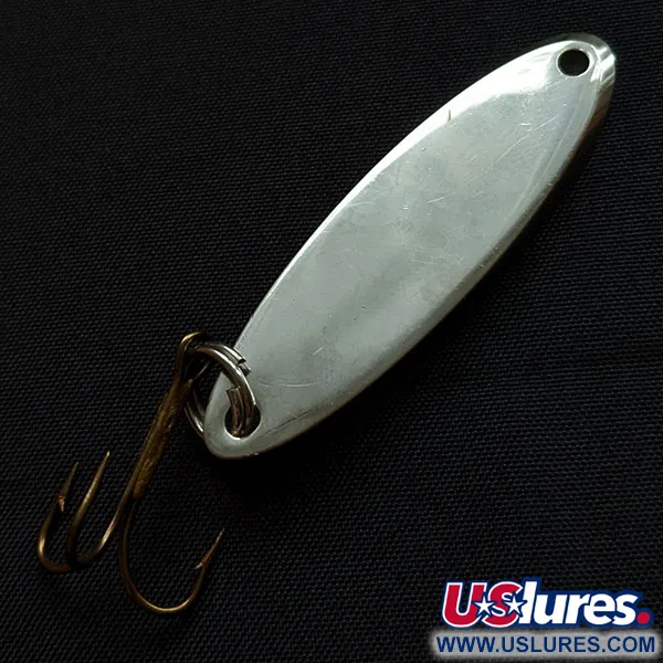 Vintage  Acme Kastmaster, 3/8oz nickel fishing spoon #18161
