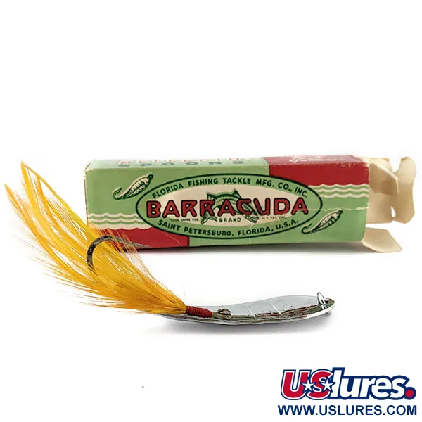   Barracuda Reflecto #3, 2/5oz nickel fishing spoon #18172