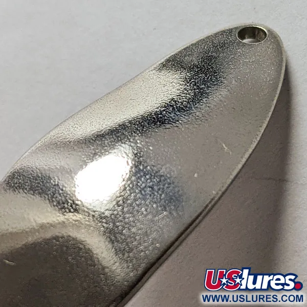 Vintage  Seneca Little Cleo (Hula Girl), 1/3oz nickel fishing spoon #18175