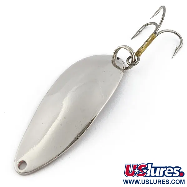 Vintage  Seneca Little Cleo (Hula Girl), 1/2oz nickel fishing spoon #18178