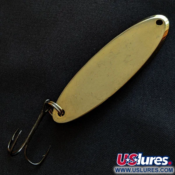 Vintage  Acme Kastmaster, 1oz gold fishing spoon #18198