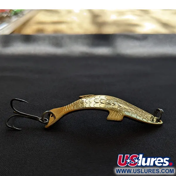 Vintage   Acme Phoebe, 1/4oz gold fishing spoon #18204