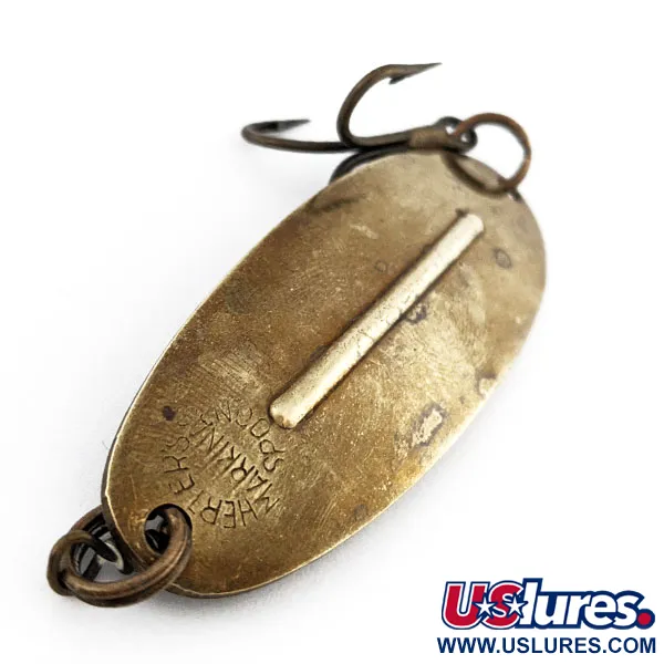 Vintage   Herter's Markinac Spoon, 1/2oz brass fishing spoon #18210