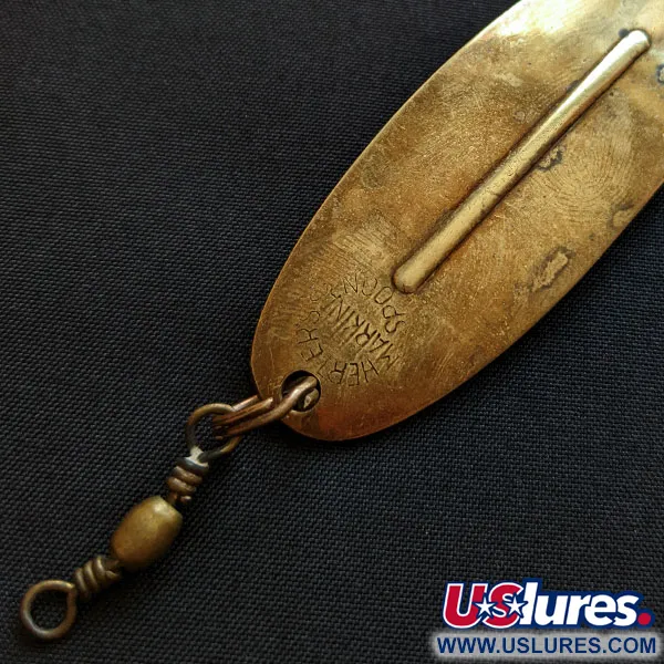 Vintage   Herter's Markinac Spoon, 1/2oz brass fishing spoon #18210