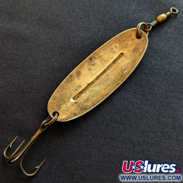 Vintage   Herter's Markinac Spoon, 1/2oz brass fishing spoon #18210