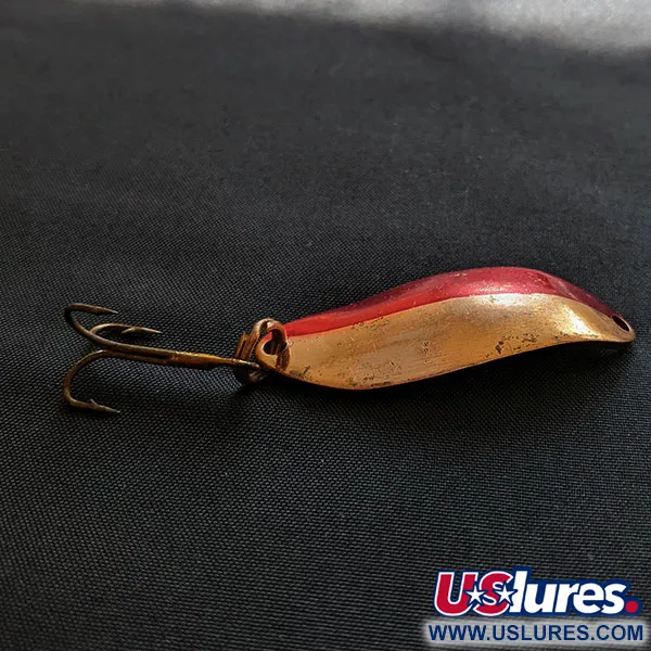 Vintage  Seneca Little Cleo (Hula Girl), 1/3oz copper/red fishing spoon #18219