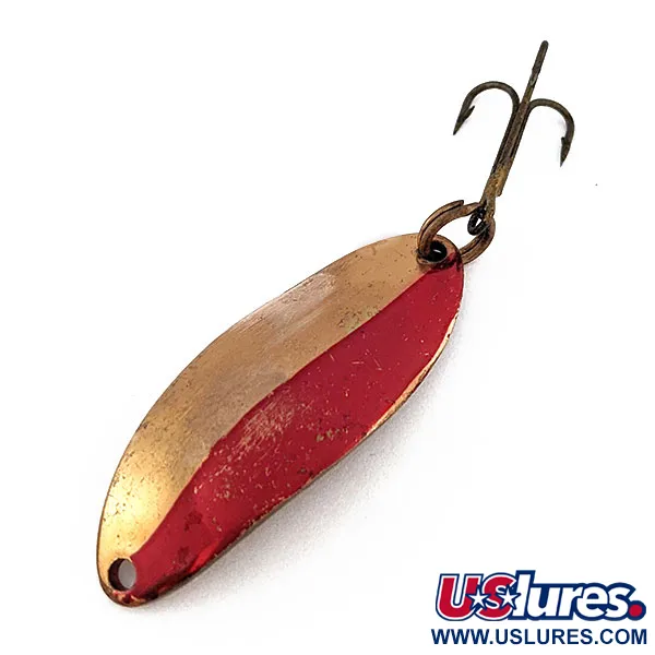 Vintage  Seneca Little Cleo (Hula Girl), 1/3oz copper/red fishing spoon #18219
