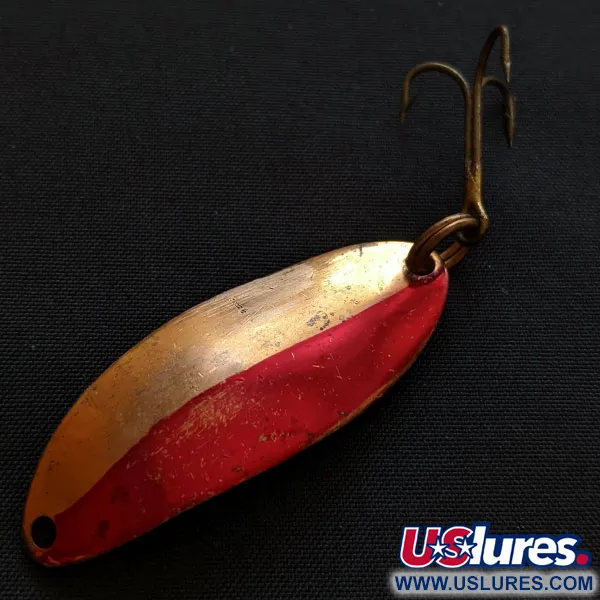 Vintage  Seneca Little Cleo (Hula Girl), 1/3oz copper/red fishing spoon #18219