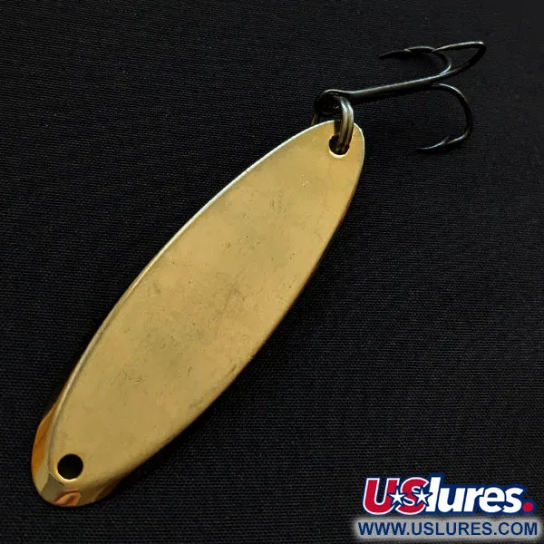 Vintage  Acme Kastmaster, 1oz gold fishing spoon #18223