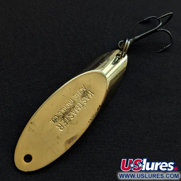 Vintage  Acme Kastmaster, 1oz gold fishing spoon #18223
