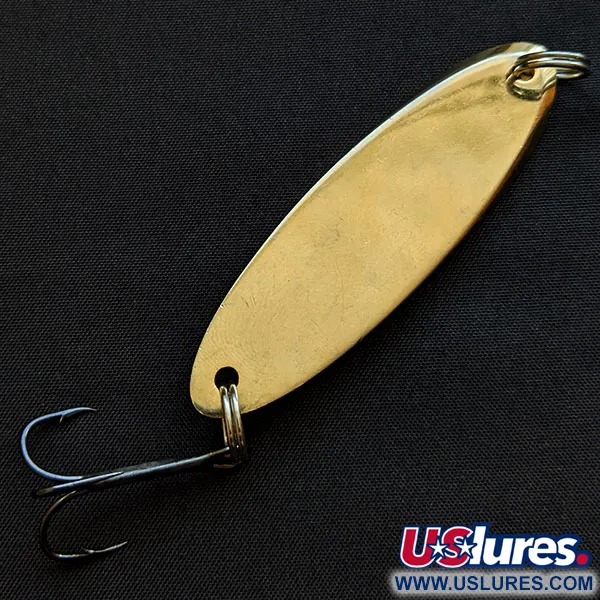 Vintage  Acme Kastmaster, 1oz gold fishing spoon #18229