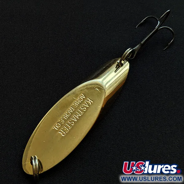 Vintage  Acme Kastmaster, 1oz gold fishing spoon #18229