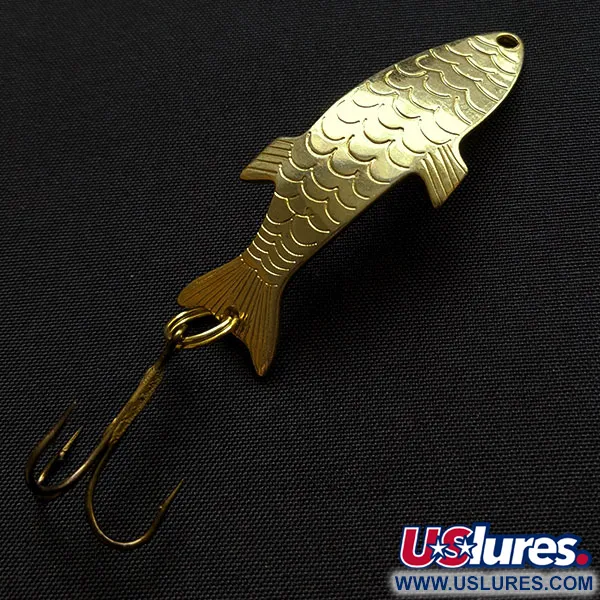Vintage   Acme Phoebe, 1/4oz gold fishing spoon #18263