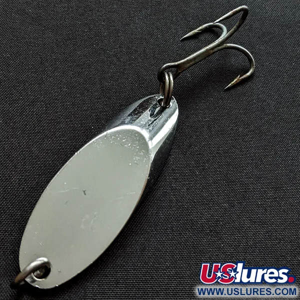 Vintage   Luhr Jensen Cast Champ, 1oz nickel fishing spoon #18267