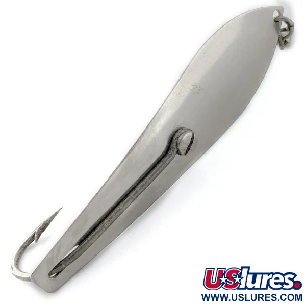 Vintage  Other Capt Action, 2/5oz nickel fishing spoon #18273