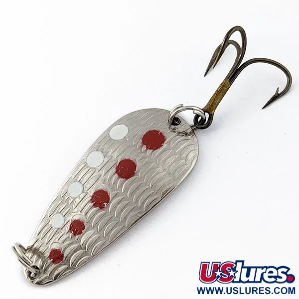 Vintage   Acme Tornado, 1/4oz nickel fishing spoon #18287