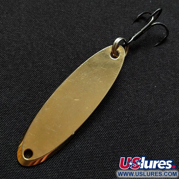 Vintage  Acme Kastmaster, 1/4oz gold fishing spoon #18289