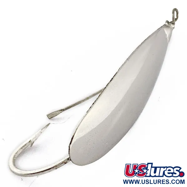 Vintage  Johnson johnson Silver Minnow, 1/3oz silver fishing spoon #18323