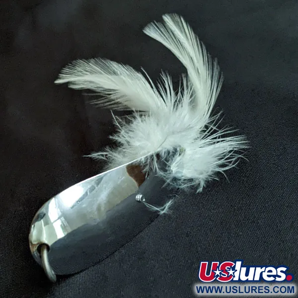 Vintage   Tony Accetta HOBO, 2/5oz nickel fishing spoon #18329