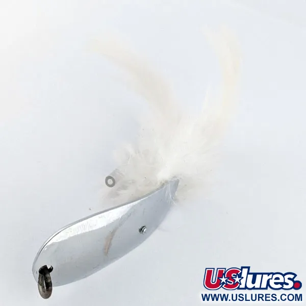 Vintage   Tony Accetta HOBO, 2/5oz nickel fishing spoon #18329