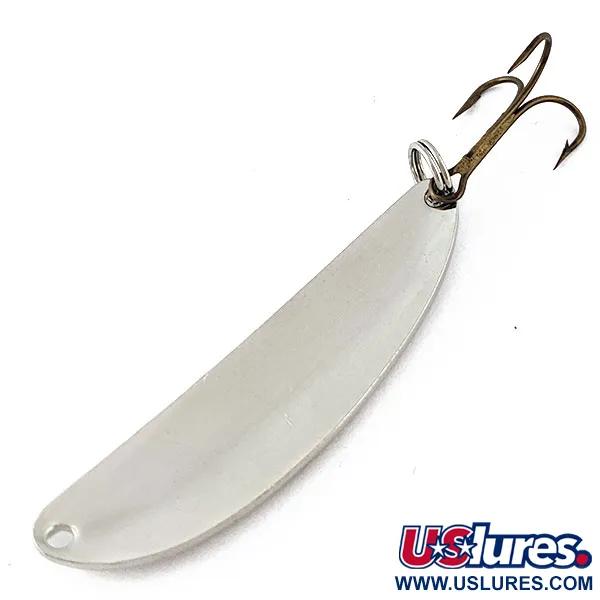 Vintage  Acme Side-Winder, 1/3oz nickel fishing spoon #18333
