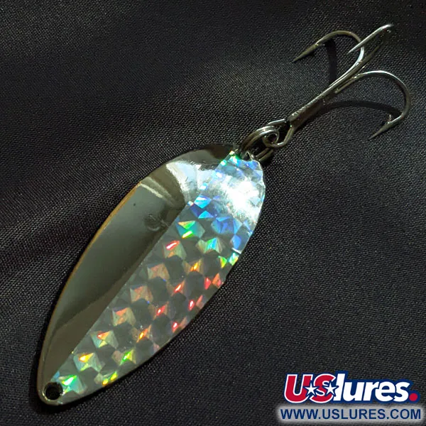 Vintage  Seneca Little Cleo (Hula Girl), 3/4oz nickel fishing spoon #18347