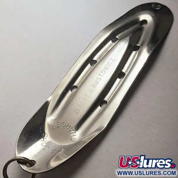 Vintage  Rustowicz Charger №3, 2/5oz  fishing spoon #18374