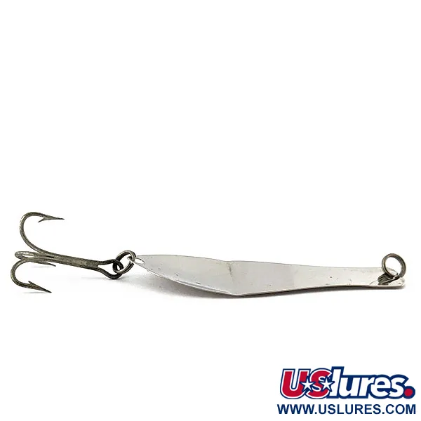 Vintage  Prescott Spinner Thin Doctor 165, 1/8oz nickel fishing spoon #18381