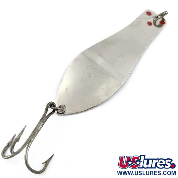 Vintage  Prescott Spinner Thin Doctor 165, 1/8oz nickel fishing spoon #18381