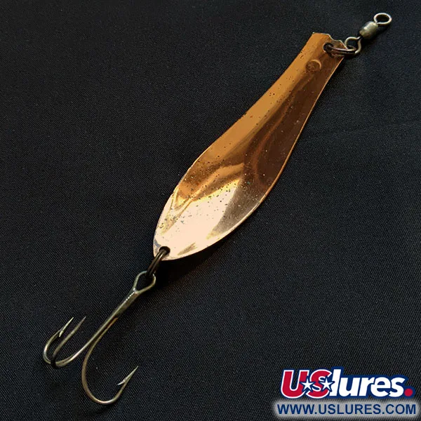 Vintage  Prescott Spinner Little Doctor troll, 3/5oz copper fishing spoon #18405