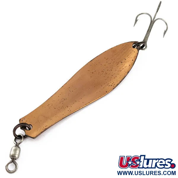 Vintage  Prescott Spinner Little Doctor troll, 3/5oz copper fishing spoon #18405