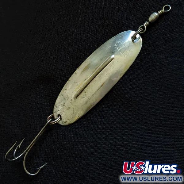 Vintage   Williams Wabler W60, 3/4oz silver fishing spoon #18409