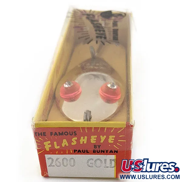  Prescott Spinner Paul Bunyan Flash eye spoon, 3/5oz nickel/red eyes fishing spoon #18410