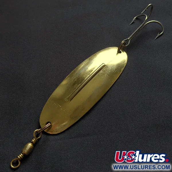 Vintage   Williams Wabler W60, 3/4oz gold fishing spoon #18415