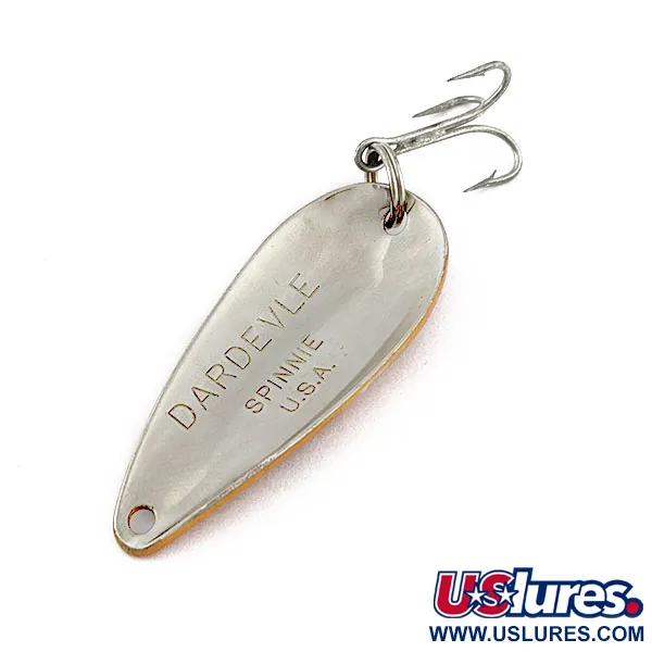 Vintage  Eppinger Dardevle Spinnie, 1/3oz perch fishing spoon #18416