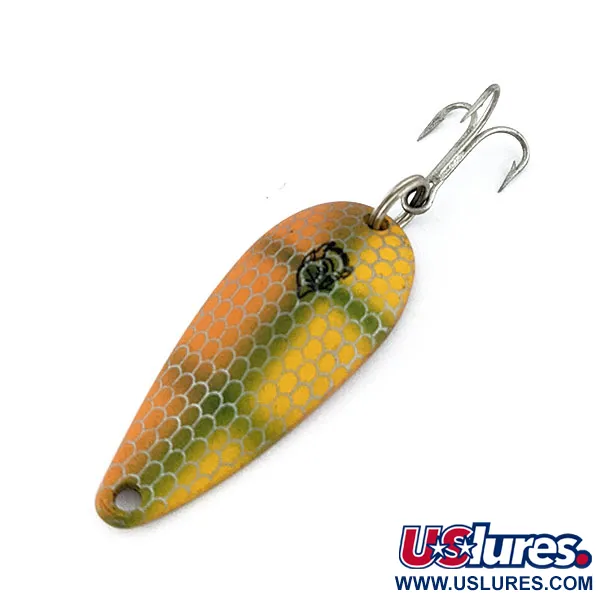 Vintage  Eppinger Dardevle Spinnie, 1/3oz perch fishing spoon #18416