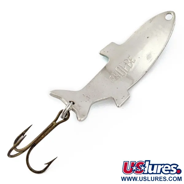 Vintage   Acme Phoebe, 1/4oz nickel/green fishing spoon #18453