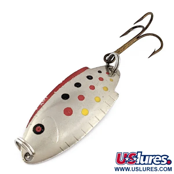 Vintage   Thomas Buoyant, 1/4oz nickel fishing spoon #18459