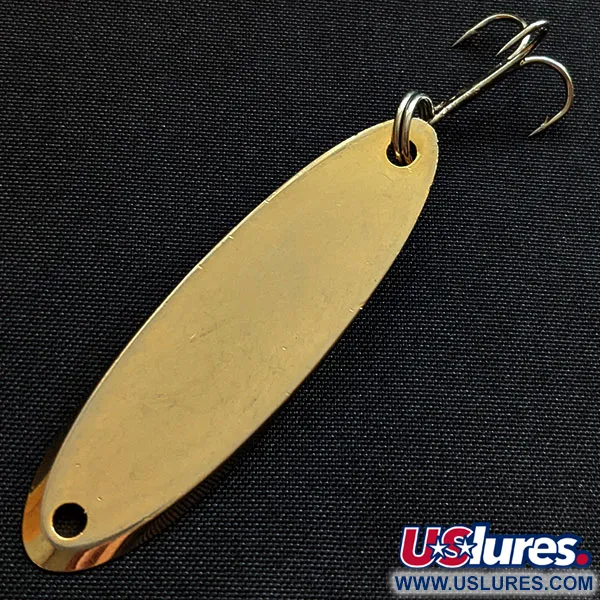 Vintage  Acme Kastmaster, 3/8oz gold fishing spoon #18473