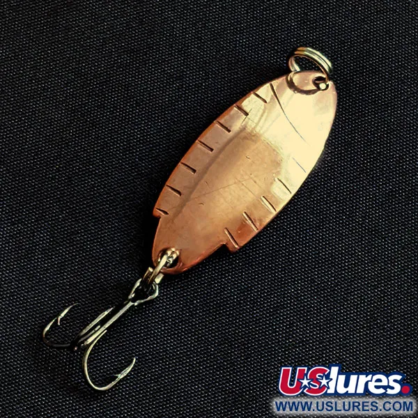 Vintage   Thomas Buoyant, 3/16oz copper fishing spoon #18476
