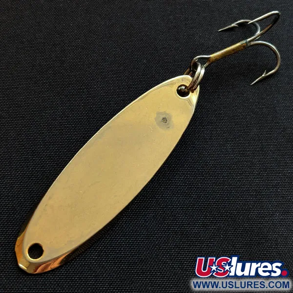 Vintage  Acme Kastmaster, 1/2oz gold fishing spoon #18480