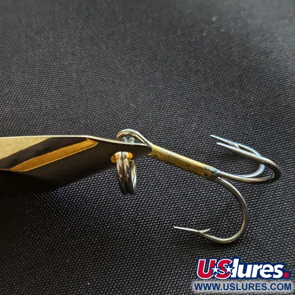 Vintage  Acme Kastmaster, 1/2oz gold fishing spoon #18480