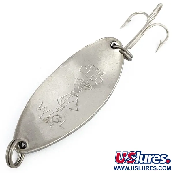 Vintage  Seneca Little Cleo (Hula Girl), 2/3oz pearl fishing spoon #18481